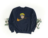 Felpa Ricamata Unisex a Girocollo – Morbida e Confortevole – Design Naruto