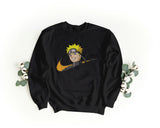 Felpa Ricamata Unisex a Girocollo – Morbida e Confortevole – Design Naruto