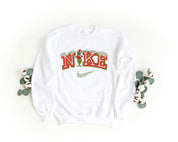 Ricamo Personalizzato - Felpa Ricamata Unisex – Morbida – Stile Streetwear – Nike Grinch-Biiply