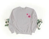 Sudadera Bordada Unisex con Cuello Redondo – Suave y Cómoda – Diseño Sakura