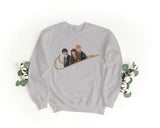 Felpa Ricamata Unisex a Girocollo – Morbida e Confortevole – Design Swoosh Harry Potter