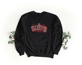 Unisex Crewneck Embroidered Sweatshirt – Soft and Comfortable – Valentines Vibes Design