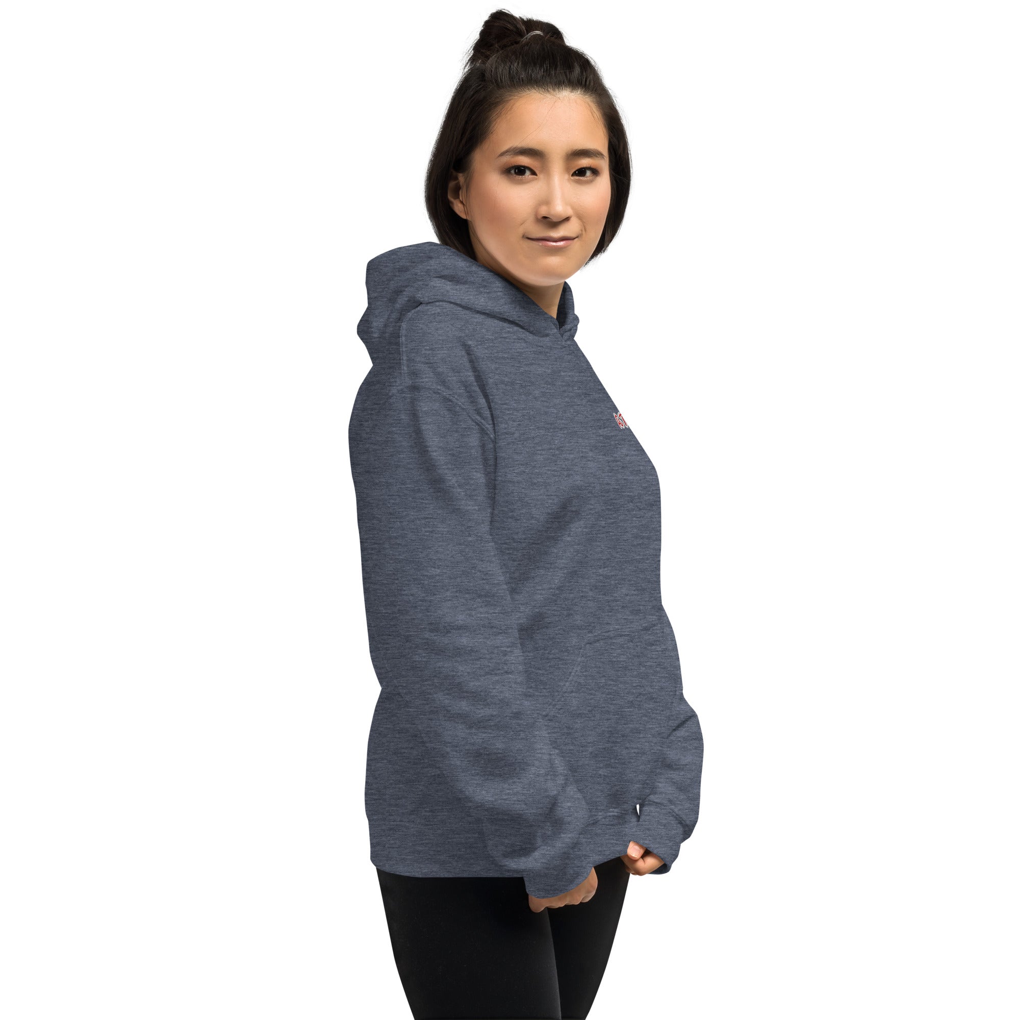Felpa Ricamata Unisex con Cappuccio – Morbida – Design A Tal Dèg-Biiply