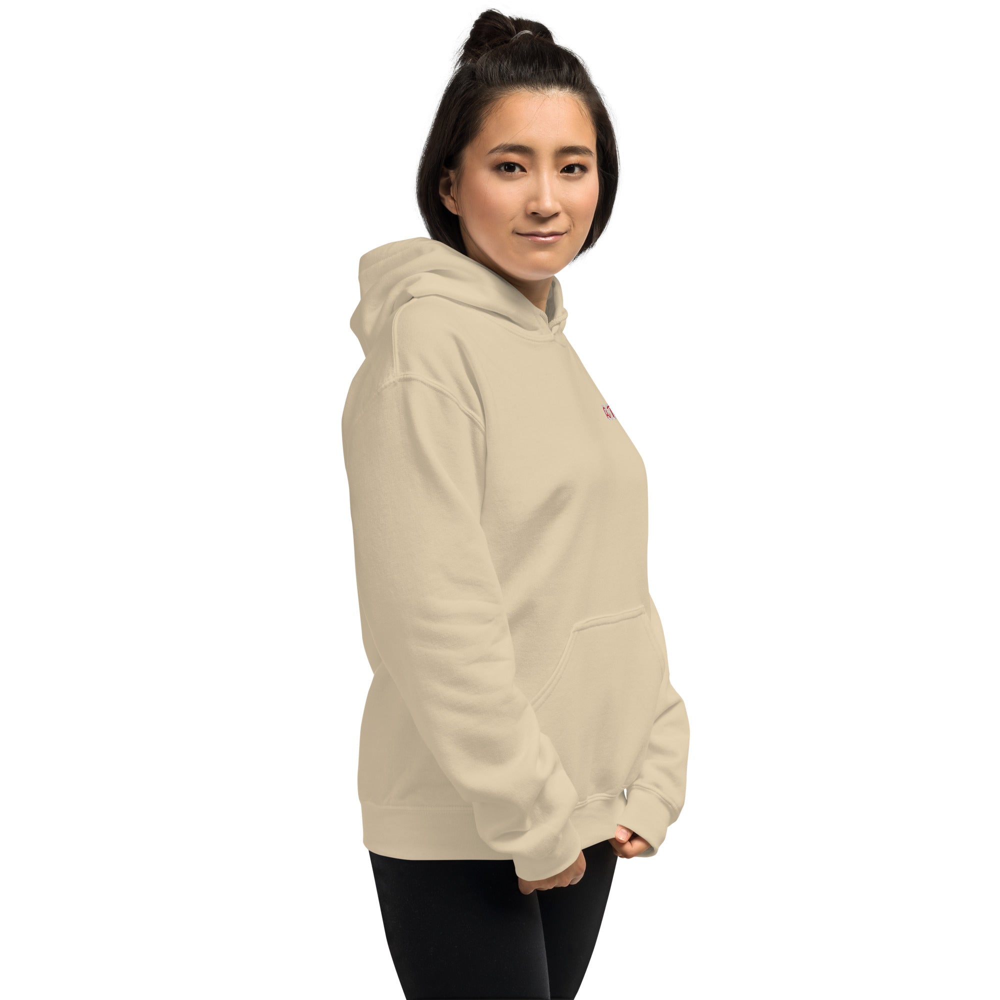 Felpa Ricamata Unisex con Cappuccio – Morbida – Design A Tal Dèg-Biiply