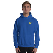 Felpa Ricamata Unisex con Cappuccio – Morbida – Design Avocado Con Megafono-Biiply