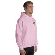 Felpa Ricamata Unisex con Cappuccio – Morbida – Design Avocado Con Megafono-Biiply