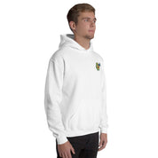Felpa Ricamata Unisex con Cappuccio – Morbida – Design Avocado Con Megafono-Biiply