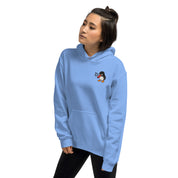 Felpa Ricamata Unisex con Cappuccio – Morbida – Design Beep Beep Pinguino-Biiply