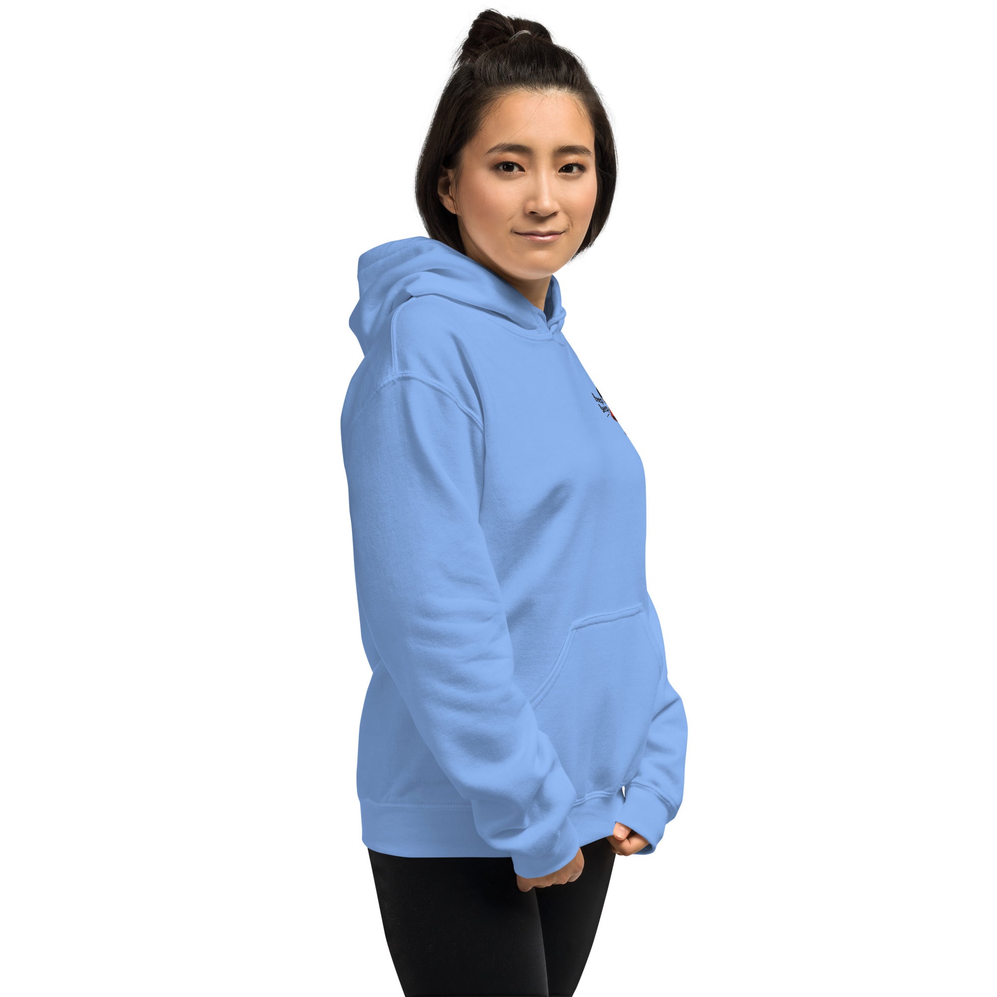 Felpa Ricamata Unisex con Cappuccio – Morbida – Design Beep Beep Pinguino-Biiply