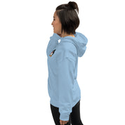 Felpa Ricamata Unisex con Cappuccio – Morbida – Design Beep Beep Pinguino-Biiply