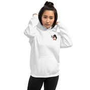 Felpa Ricamata Unisex con Cappuccio – Morbida – Design Beep Beep Pinguino-Biiply
