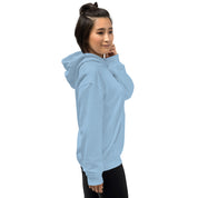 Felpa Ricamata Unisex con Cappuccio – Morbida – Design Canarino Giallo Blu-Biiply