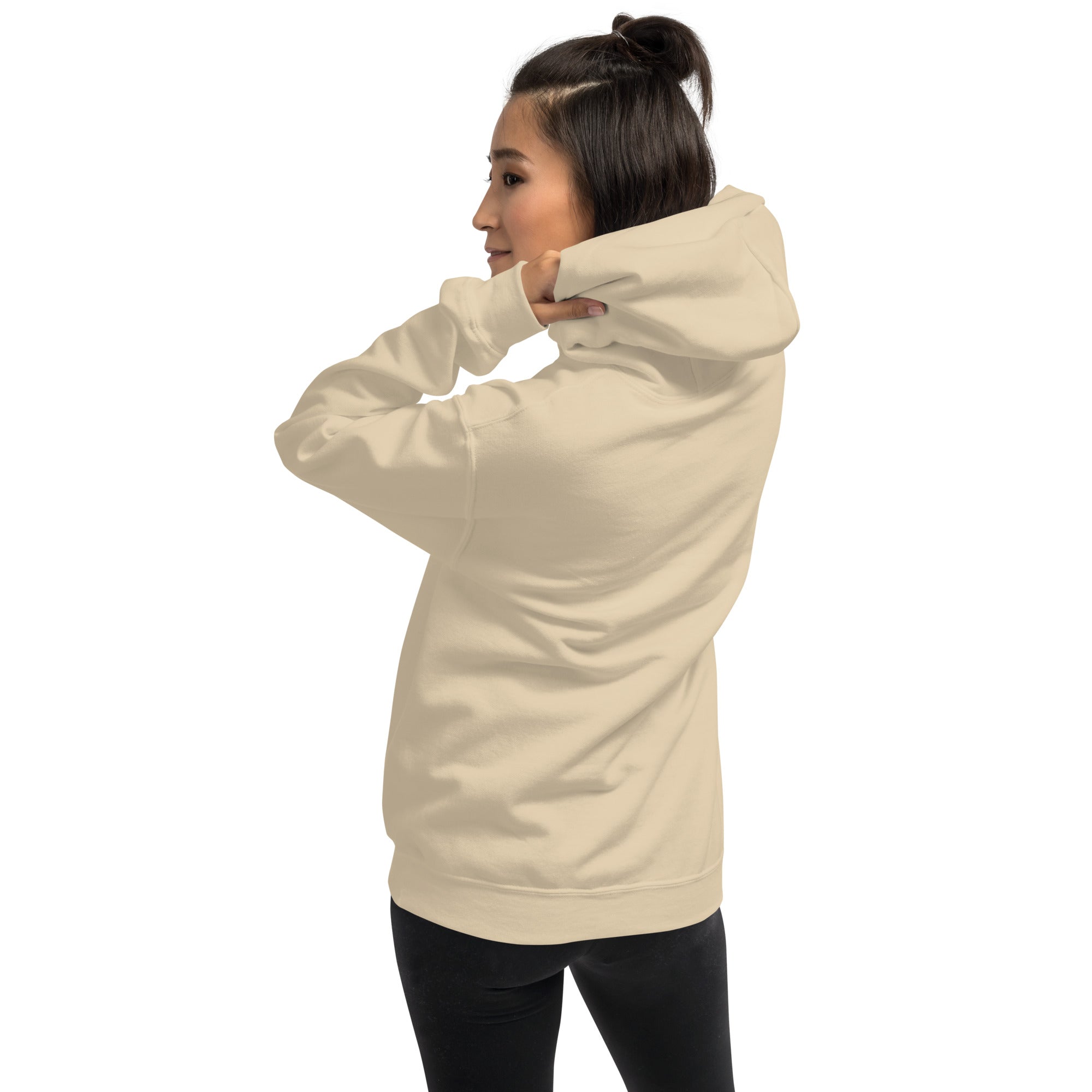 Felpa Ricamata Unisex con Cappuccio – Morbida – Design Canarino Giallo Blu-Biiply