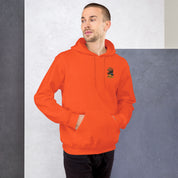 Felpa Ricamata Unisex con Cappuccio – Morbida – Design Cappelli dei Pirati-Biiply