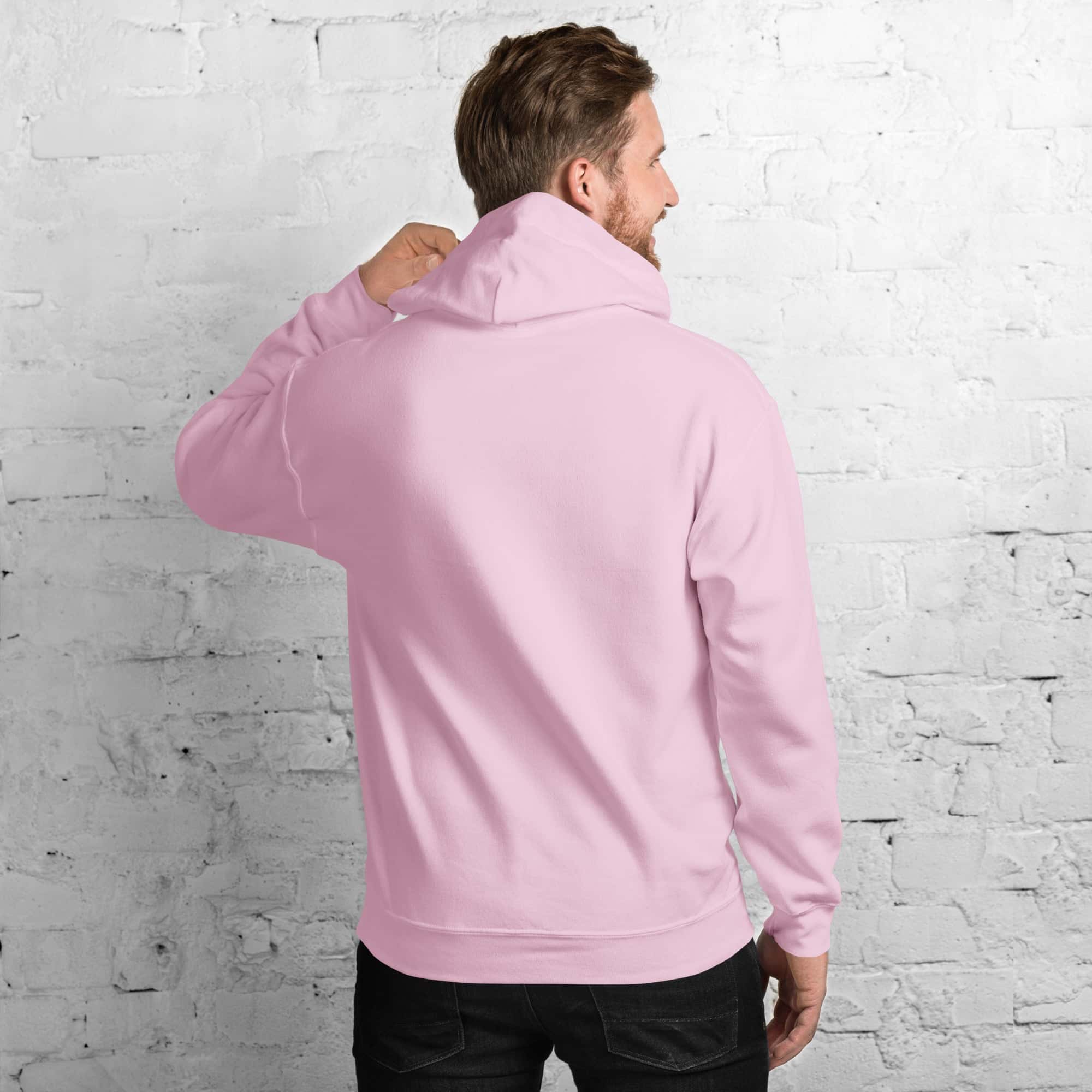 Felpa Ricamata Unisex con Cappuccio – Morbida – Design Cashflow-Biiply