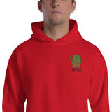 Unisex Embroidered Hoodie – Soft – Catcus Design
