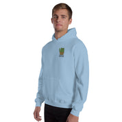 Felpa Ricamata Unisex con Cappuccio – Morbida – Design Catcus-Biiply