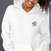 Felpa Ricamata Unisex con Cappuccio – Morbida – Design Ciak Mi Girano-Biiply