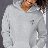 Felpa Ricamata Unisex con Cappuccio – Morbida – Design Ciak Mi Girano