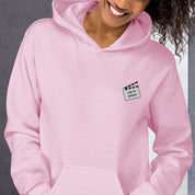 Felpa Ricamata Unisex con Cappuccio – Morbida – Design Ciak Mi Girano-Biiply