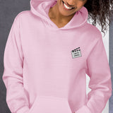 Felpa Ricamata Unisex con Cappuccio – Morbida – Design Ciak Mi Girano