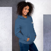 Felpa Ricamata Unisex con Cappuccio – Morbida – Design Ciak Mi Girano-Biiply