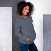 Felpa Ricamata Unisex con Cappuccio – Morbida – Design Ciak Mi Girano-Biiply