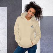 Felpa Ricamata Unisex con Cappuccio – Morbida – Design Ciak Mi Girano-Biiply