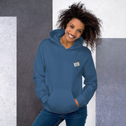 Felpa Ricamata Unisex con Cappuccio – Morbida – Design Ciak Mi Girano-Biiply