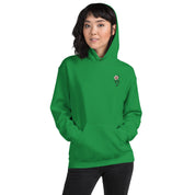 Felpa Ricamata Unisex con Cappuccio – Morbida – Design Ciliegio-Biiply