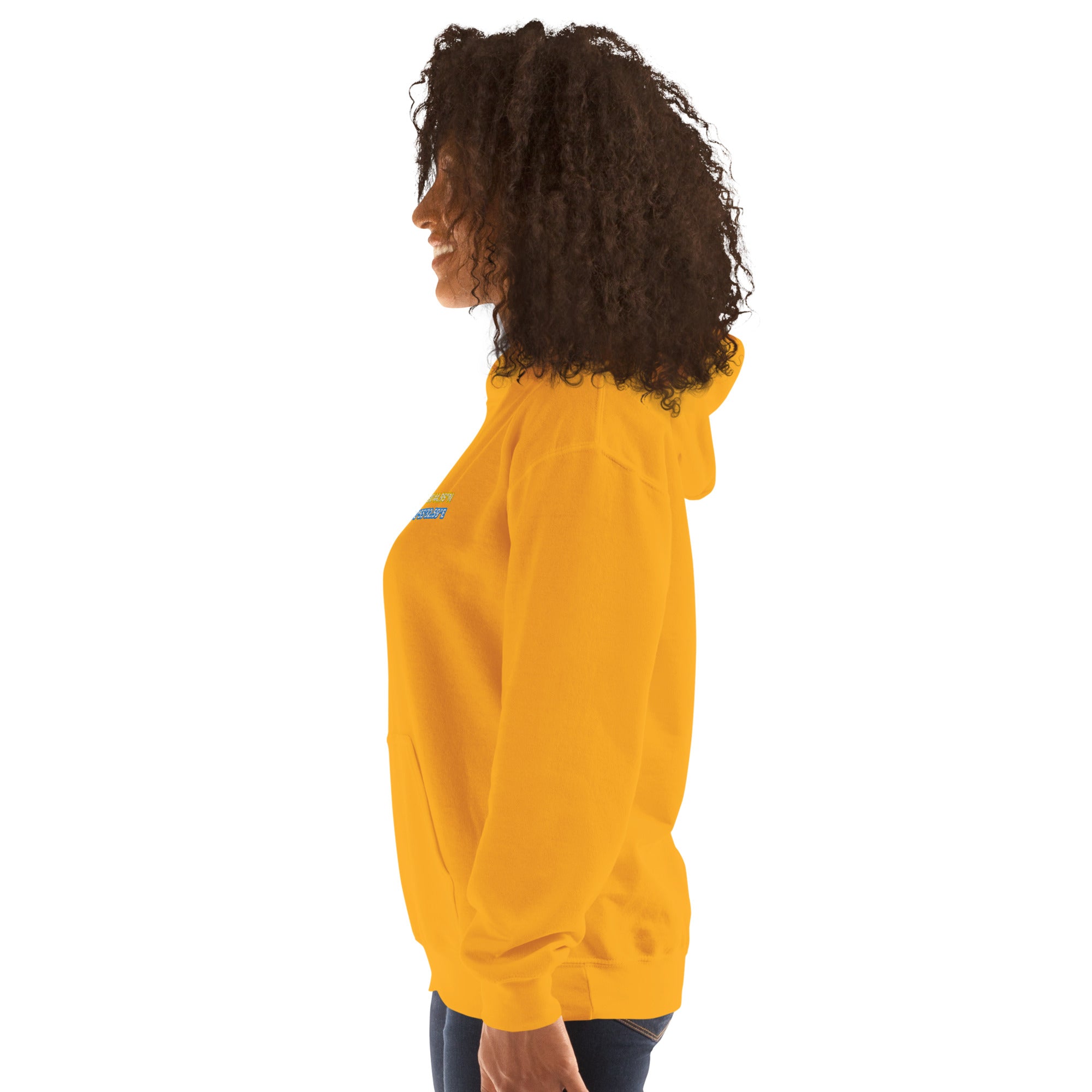 Felpa Ricamata Unisex con Cappuccio – Morbida – Design Coordinate di Modena-Biiply