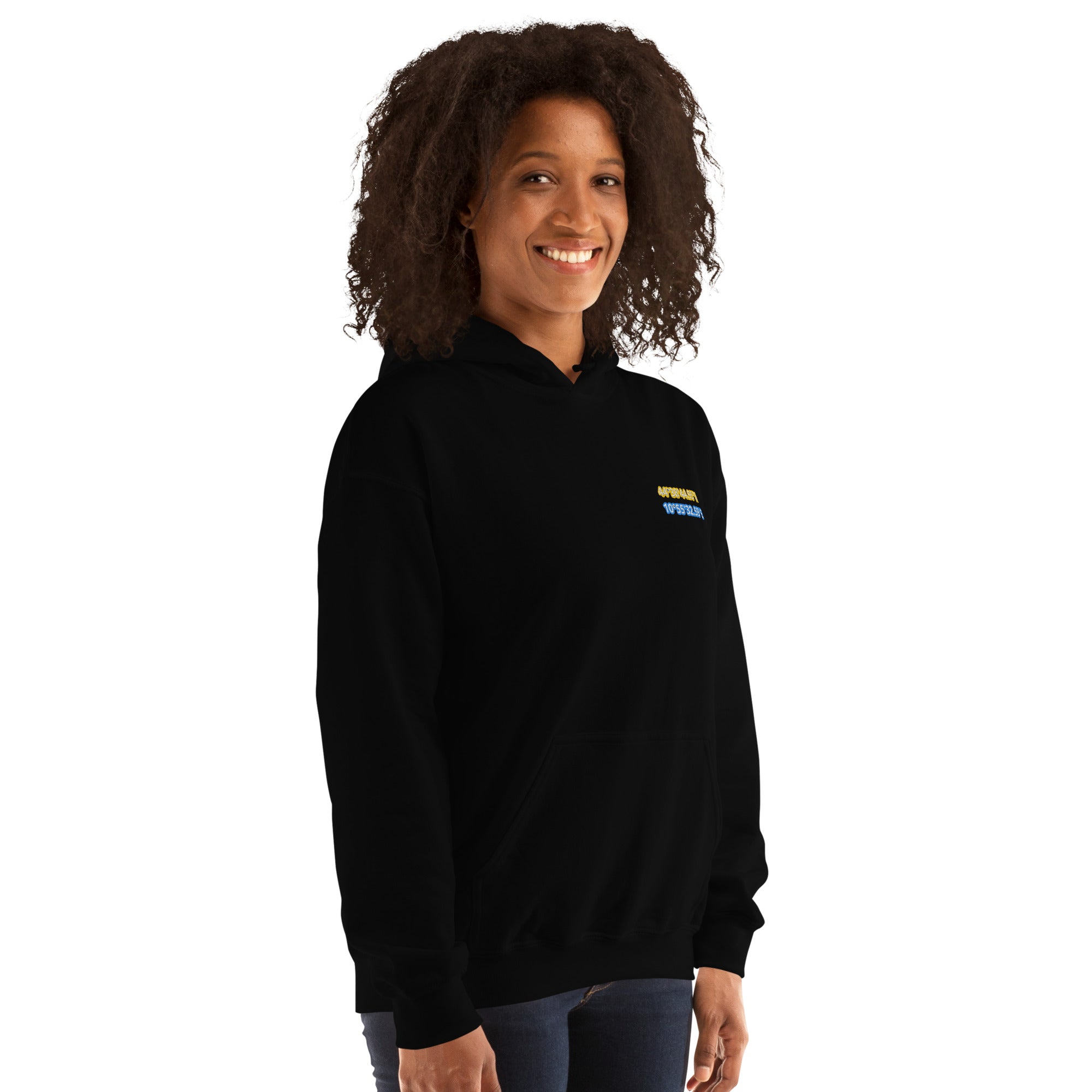 Felpa Ricamata Unisex con Cappuccio – Morbida – Design Coordinate di Modena-Biiply