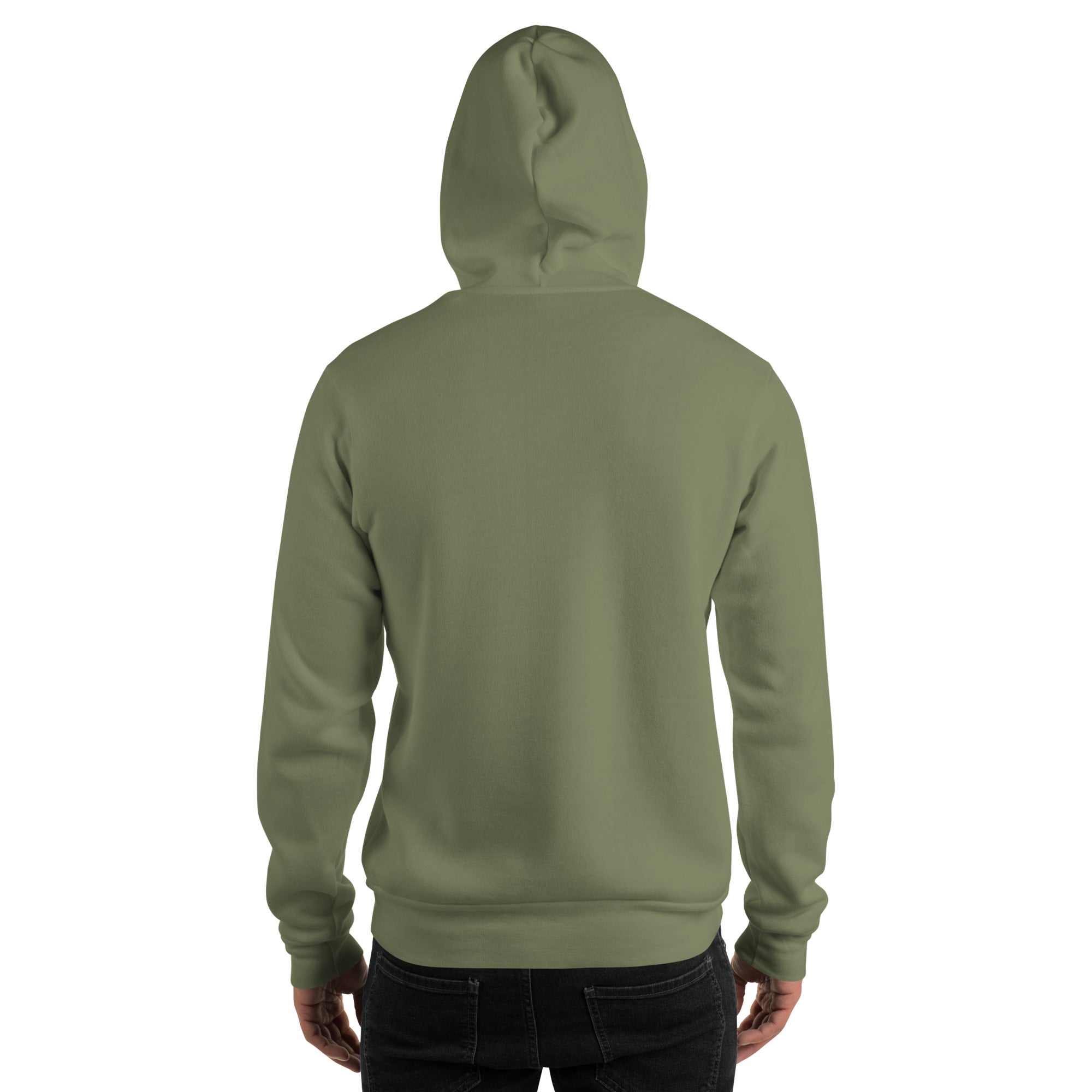Felpa Ricamata Unisex con Cappuccio – Morbida – Design Duck Off-Biiply