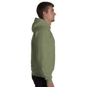 Felpa Ricamata Unisex con Cappuccio – Morbida – Design Duck Off-Biiply