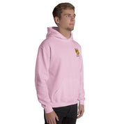 Felpa Ricamata Unisex con Cappuccio – Morbida – Design Duck Off-Biiply