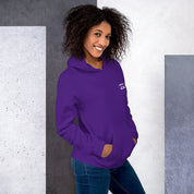 Felpa Ricamata Unisex con Cappuccio – Morbida – Design Error 404-Biiply