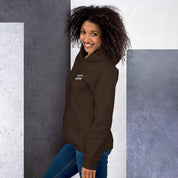 Felpa Ricamata Unisex con Cappuccio – Morbida – Design Error 404-Biiply