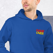Felpa Ricamata Unisex con Cappuccio – Morbida – Design Game Over-Biiply