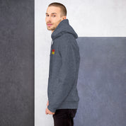 Felpa Ricamata Unisex con Cappuccio – Morbida – Design Game Over-Biiply