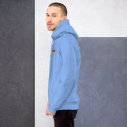 Felpa Ricamata Unisex con Cappuccio – Morbida – Design Game Over-Biiply