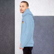Felpa Ricamata Unisex con Cappuccio – Morbida – Design Game Over-Biiply