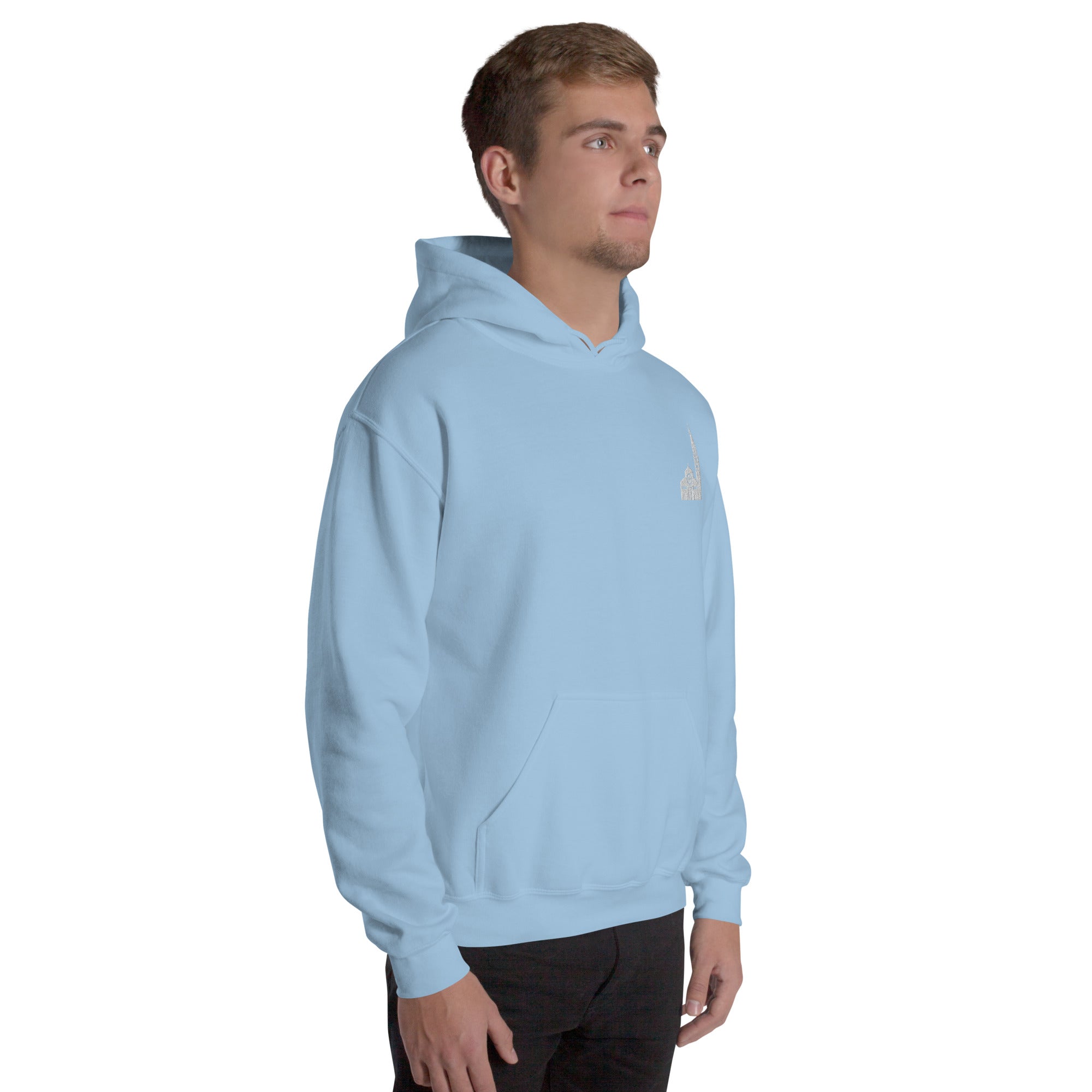 Felpa Ricamata Unisex con Cappuccio – Morbida – Design Ghirlandina Modena-Biiply