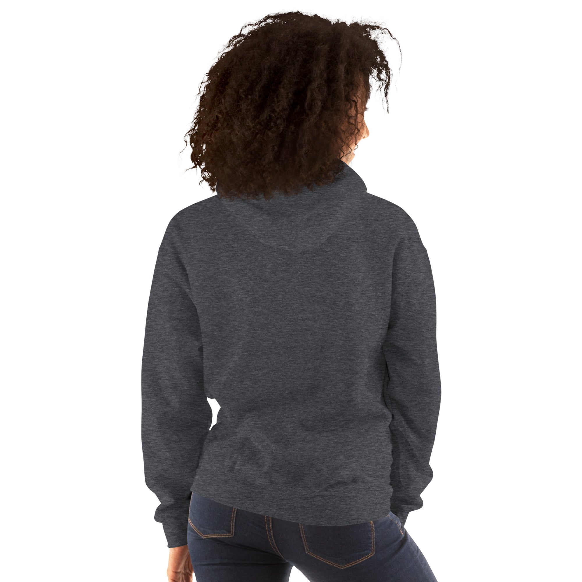 Felpa Ricamata Unisex con Cappuccio – Morbida – Design Ghirlandina con Scritta Modna-Biiply