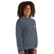 Felpa Ricamata Unisex con Cappuccio – Morbida – Design Ghirlandina con Scritta Modna-Biiply