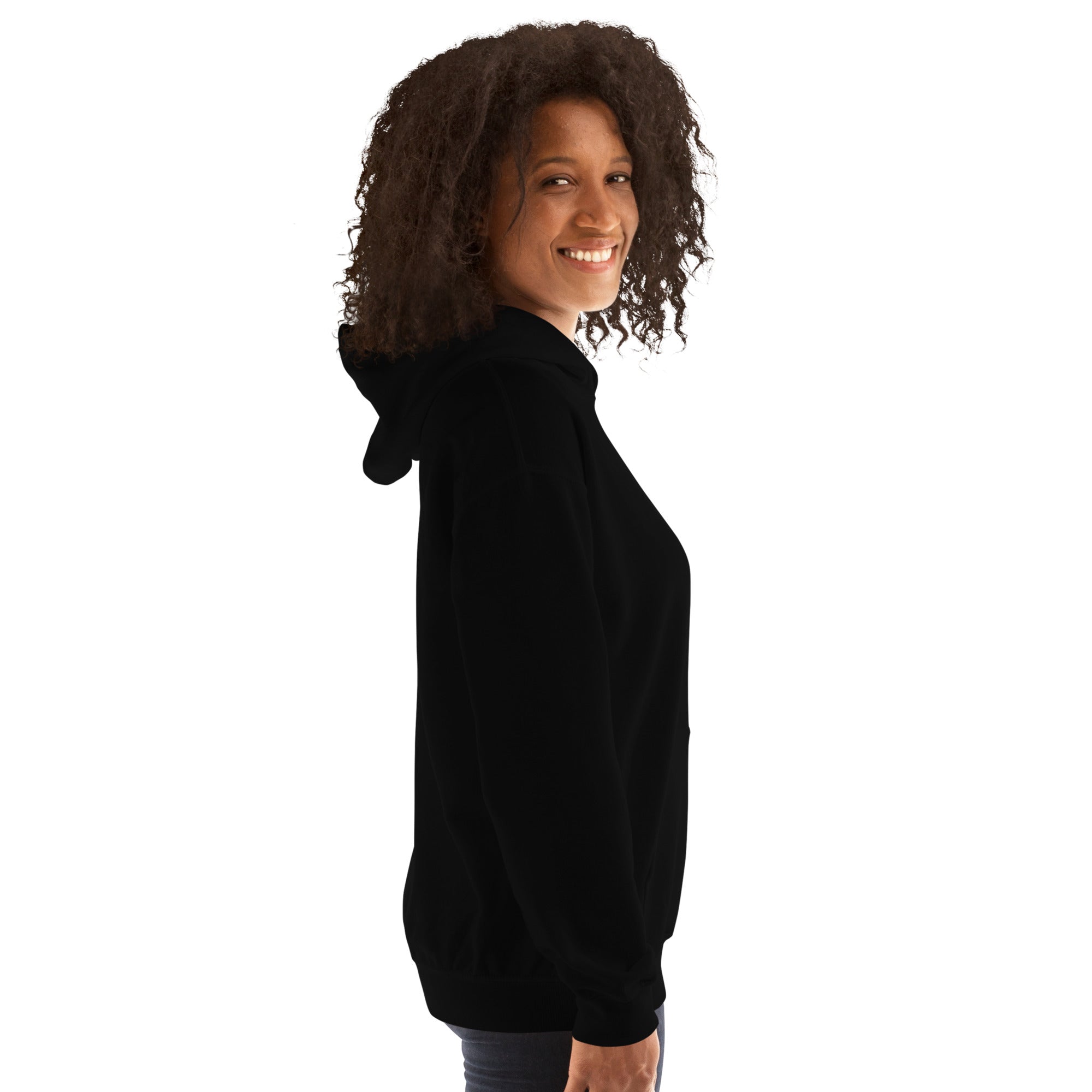 Felpa Ricamata Unisex con Cappuccio – Morbida – Design Ghirlandina con Scritta Modna-Biiply