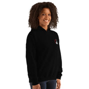 Felpa Ricamata Unisex con Cappuccio – Morbida – Design Ghirlandina con Scritta Modna-Biiply