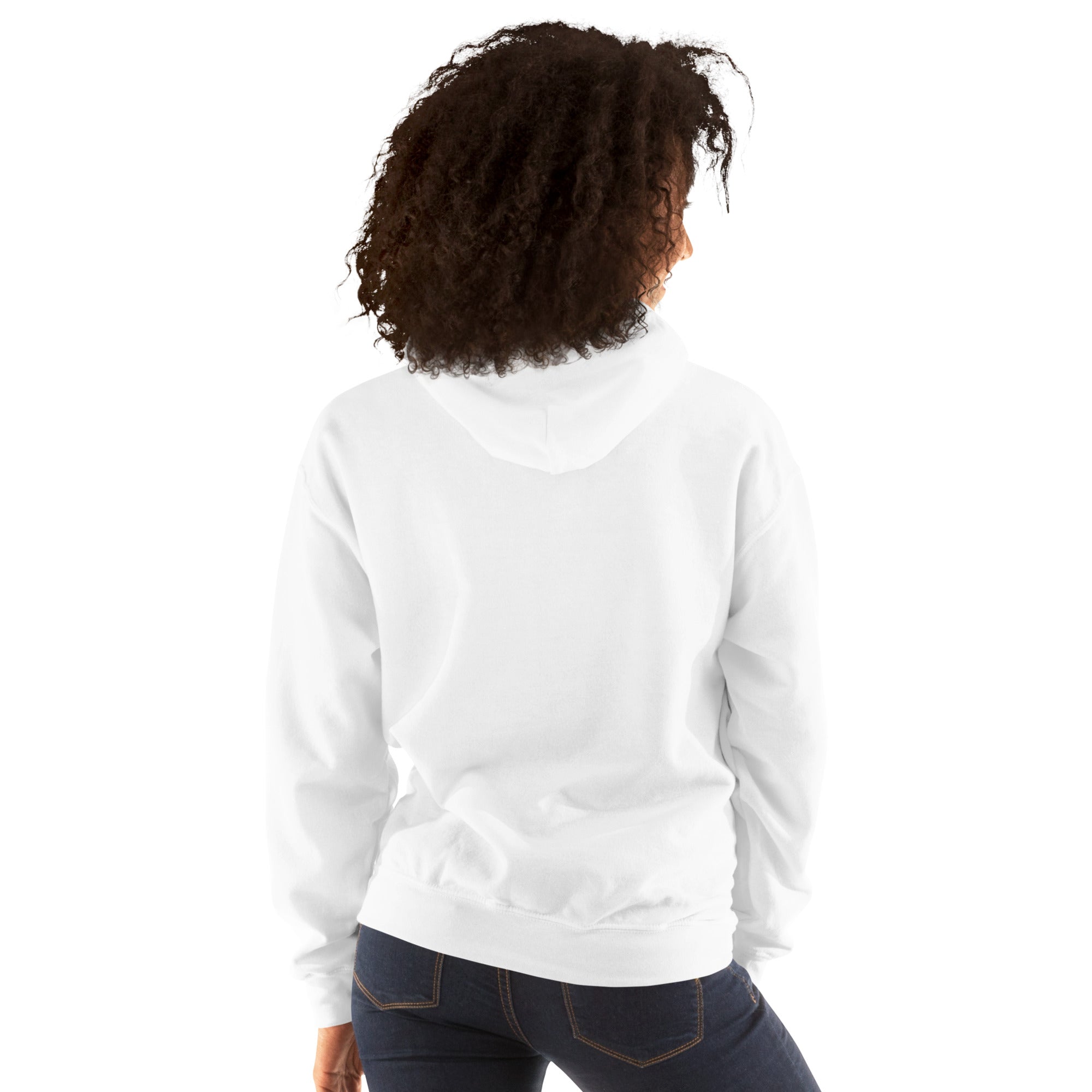 Felpa Ricamata Unisex con Cappuccio – Morbida – Design Ghirlandina con Scritta Modna-Biiply