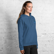 Felpa Ricamata Unisex con Cappuccio – Morbida – Design Good Vibes-Biiply