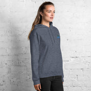 Felpa Ricamata Unisex con Cappuccio – Morbida – Design Good Vibes-Biiply