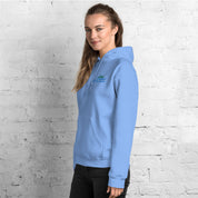 Felpa Ricamata Unisex con Cappuccio – Morbida – Design Good Vibes-Biiply